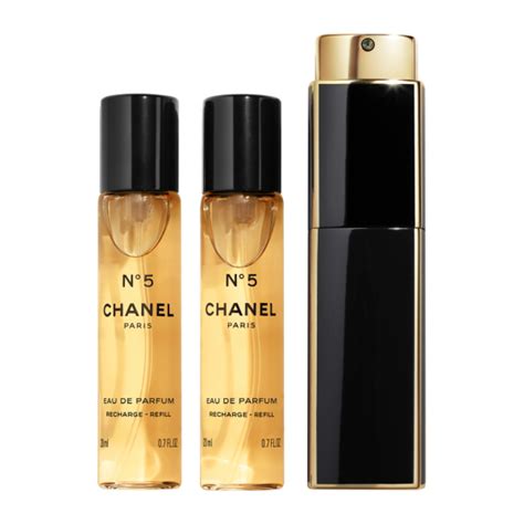 confezione regalo chanel 5 eau parfum|CHANEL N°5 Eau de Parfum Twist and Spray Gift Set .